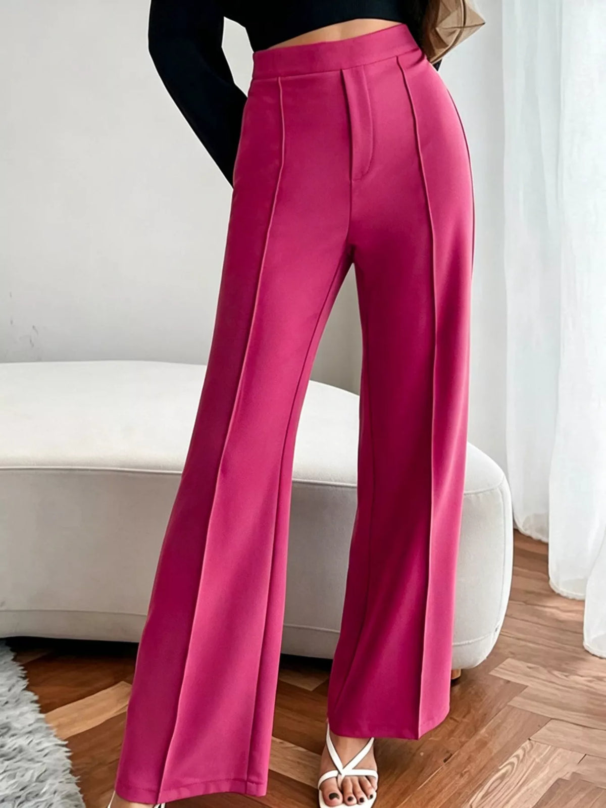 High Waist Flare Pants