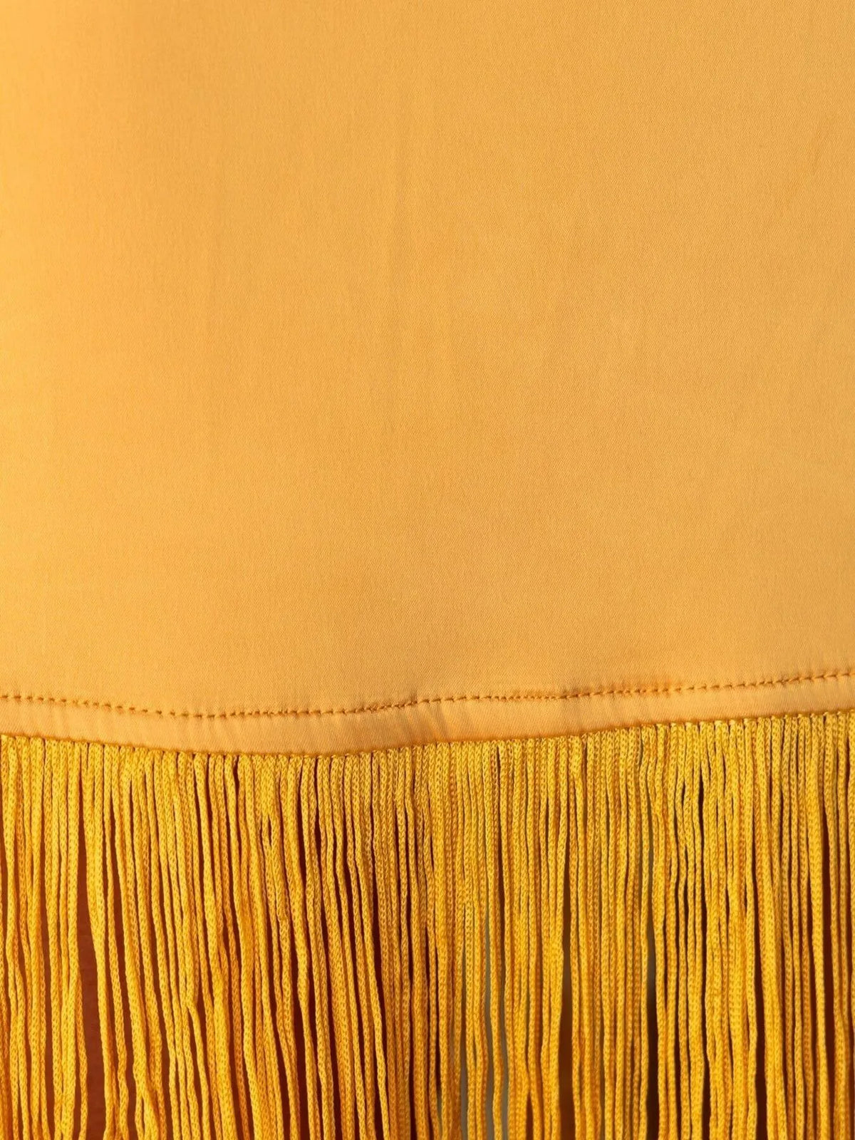 Fringe Halter Neck Dress