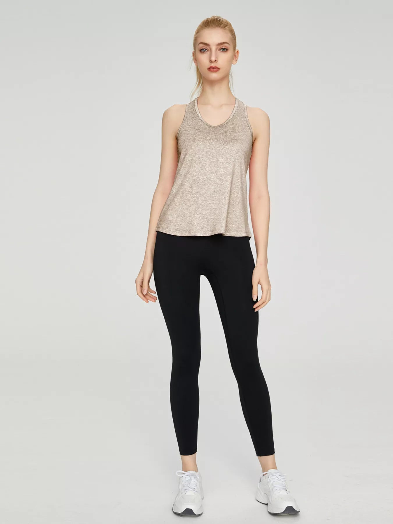 Quick-Drying Active Tank with Seam Detail