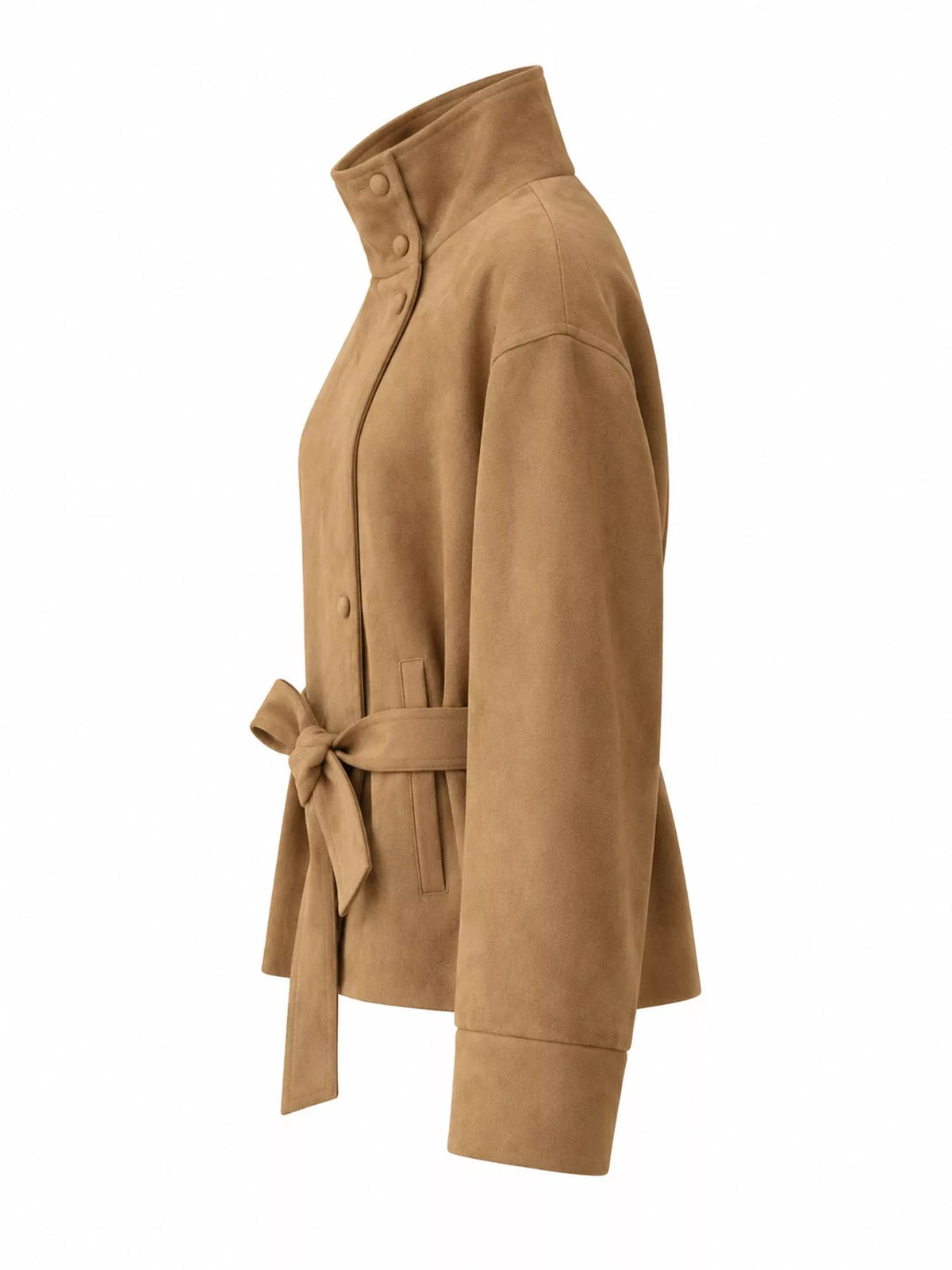 Long Sleeve Belted Jacket
