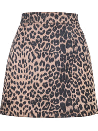 Beige-Leopard Print