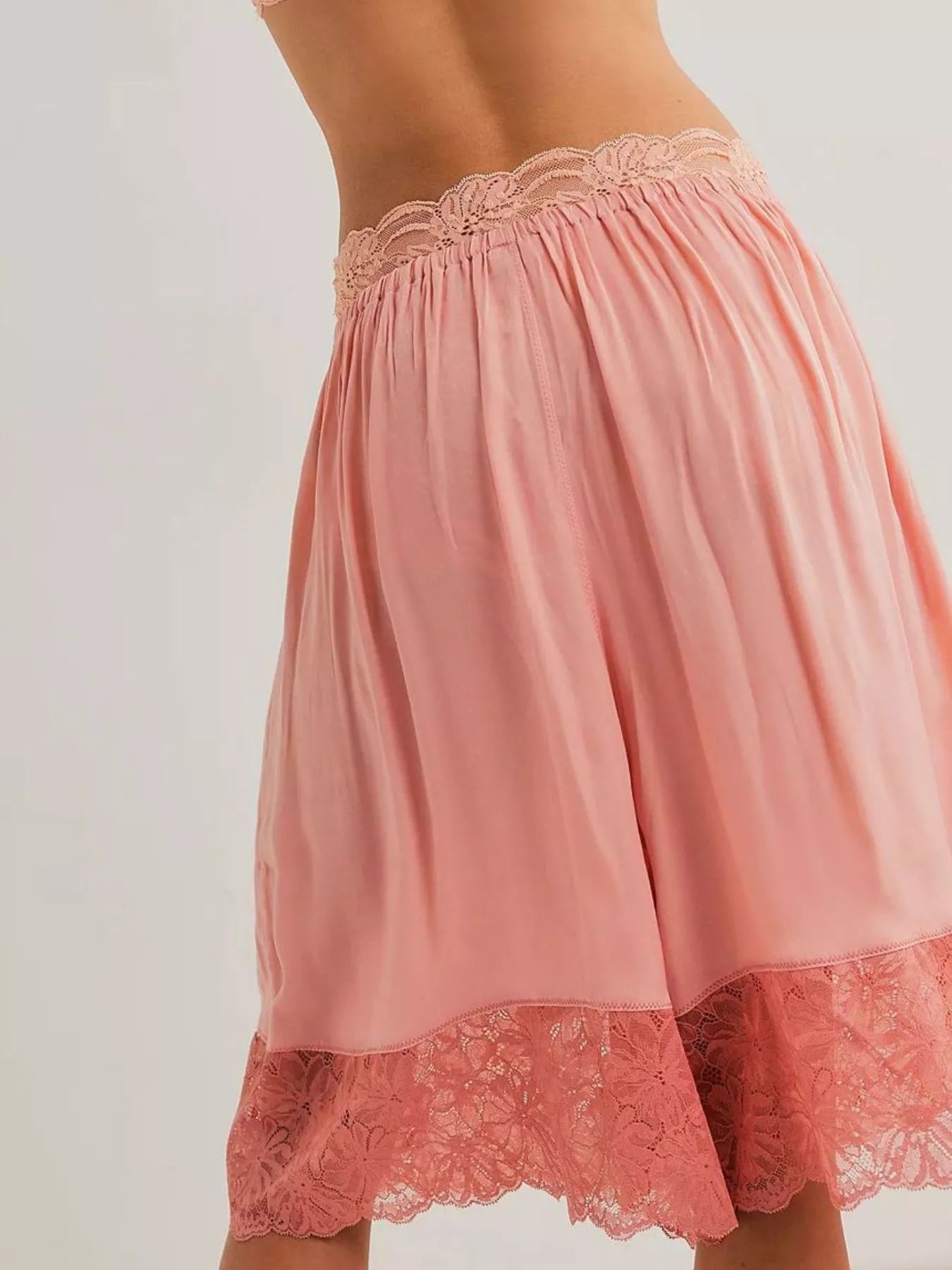 Lace Trimmed Shorts