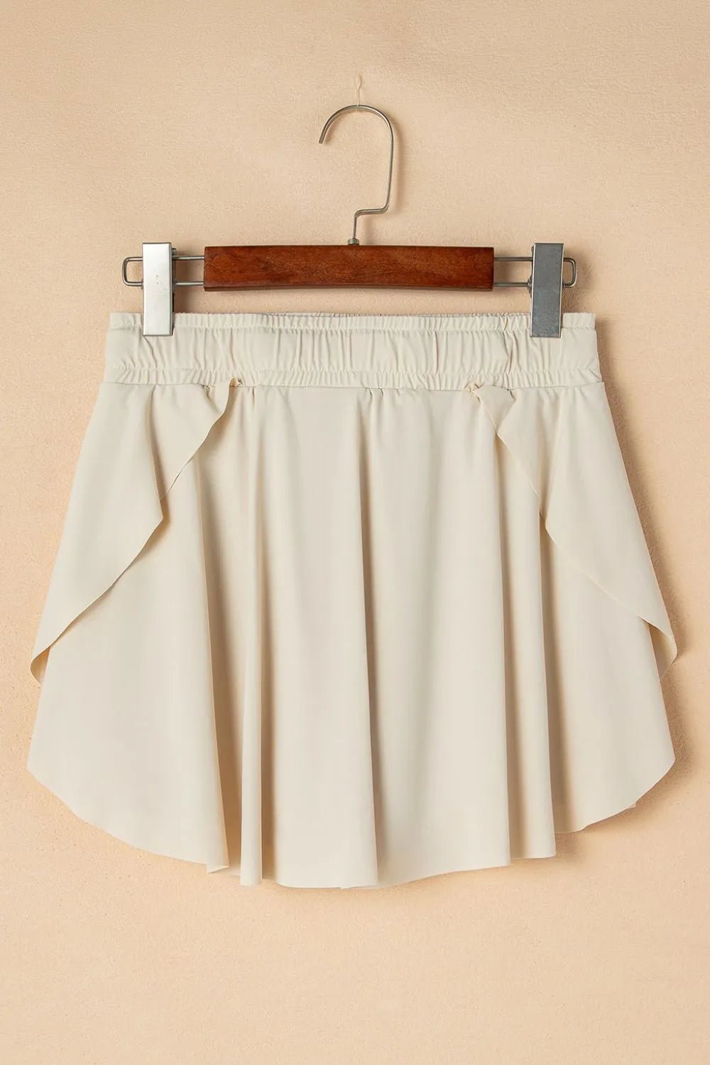 Drawstring High-Waist Active Skorts