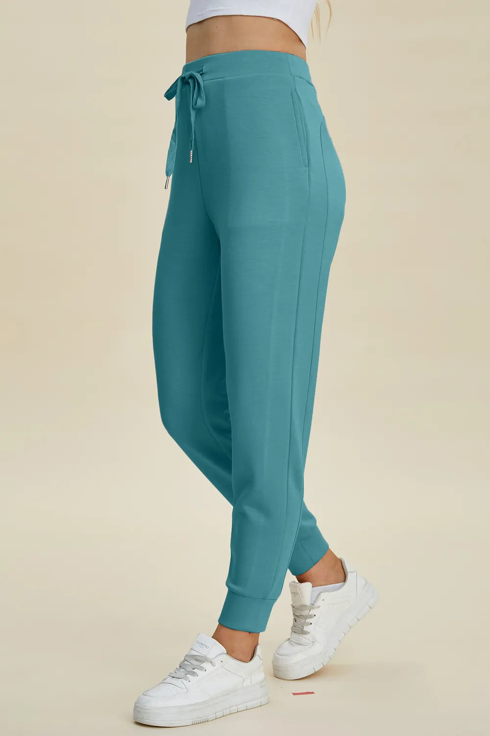 Basic Bae Air Scuba Drawstring Joggers