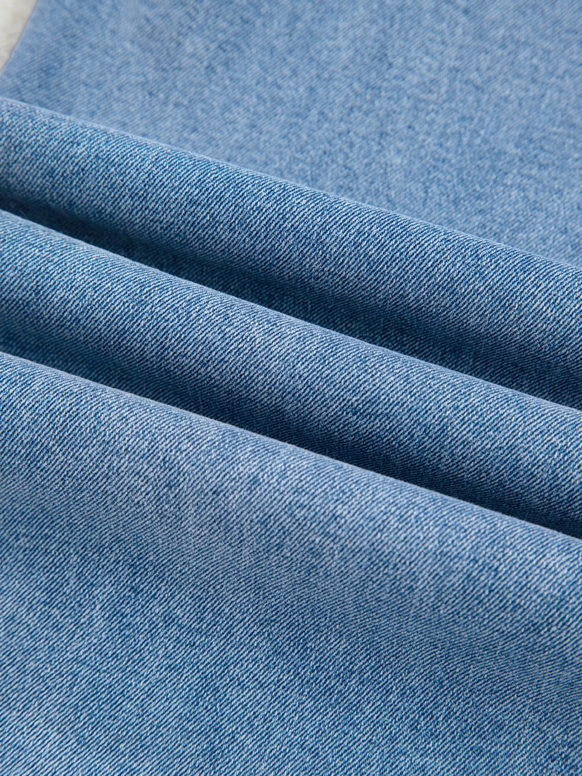 High Waisted Wide Leg Belted Jeans in Medium Wash