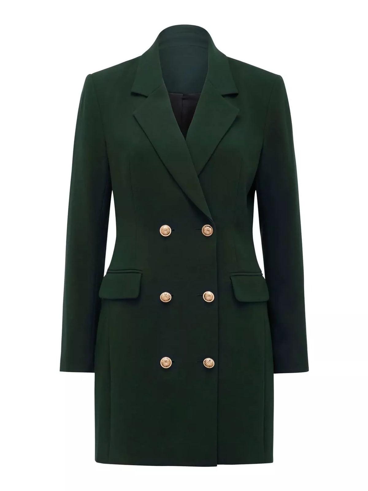 Double-Breasted Blazer Dress