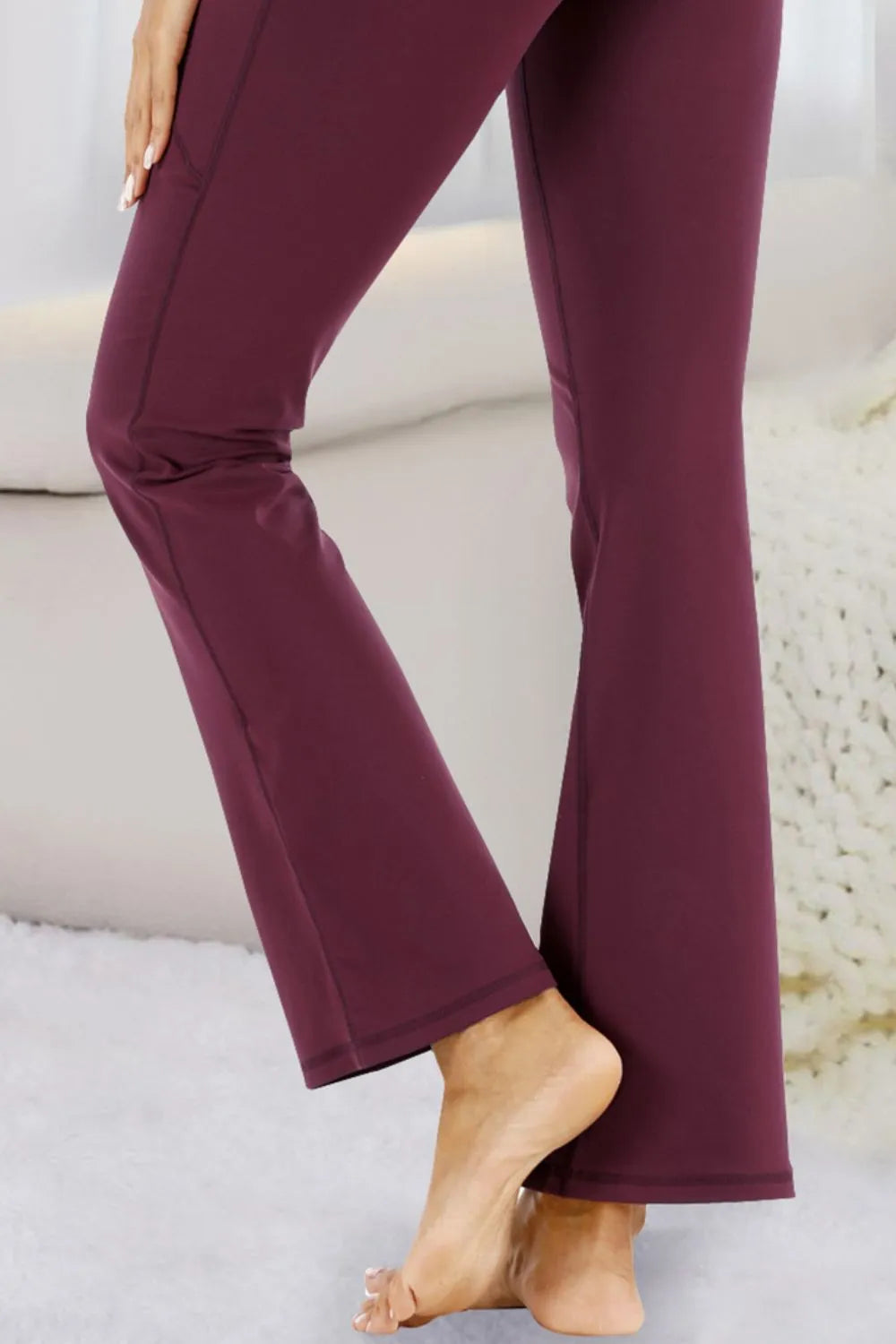Pocketed High-Waist Active Pants