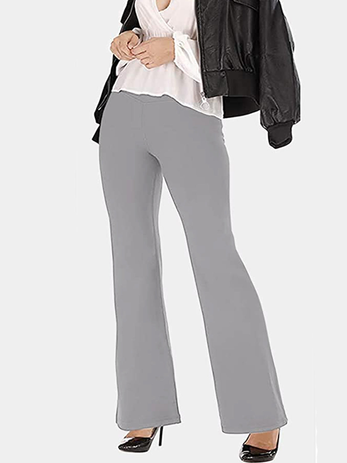 V-Waist Bootcut Pants