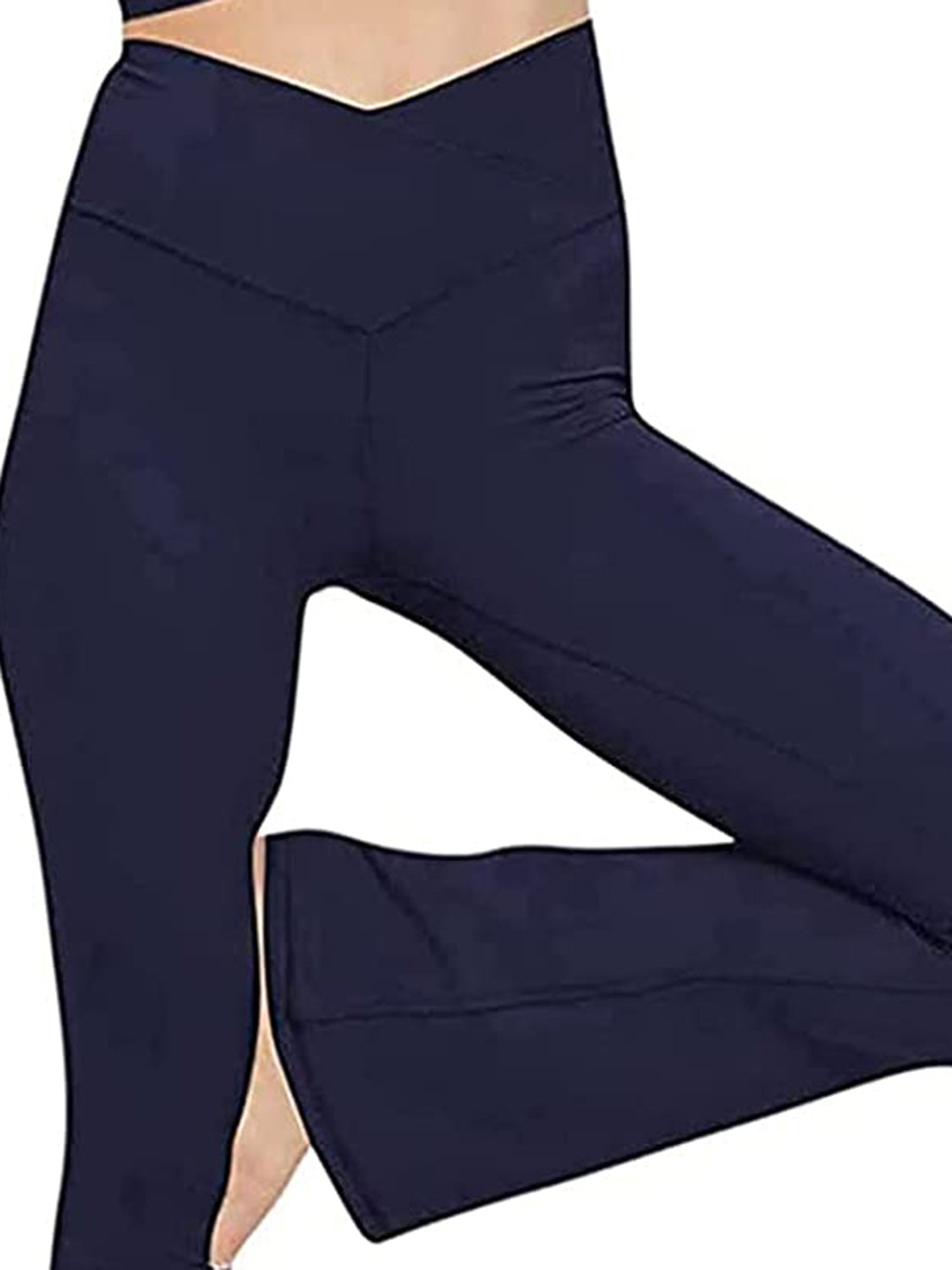 V-Waist Bootcut Pants