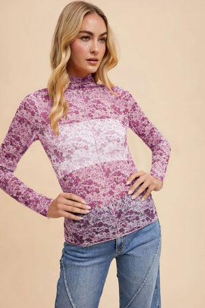 Ivory/Purple