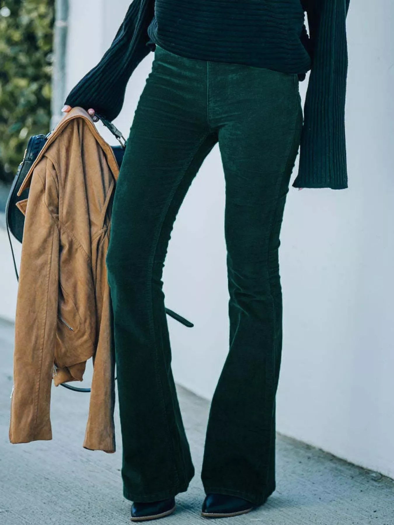 Corduroy Flare Pants