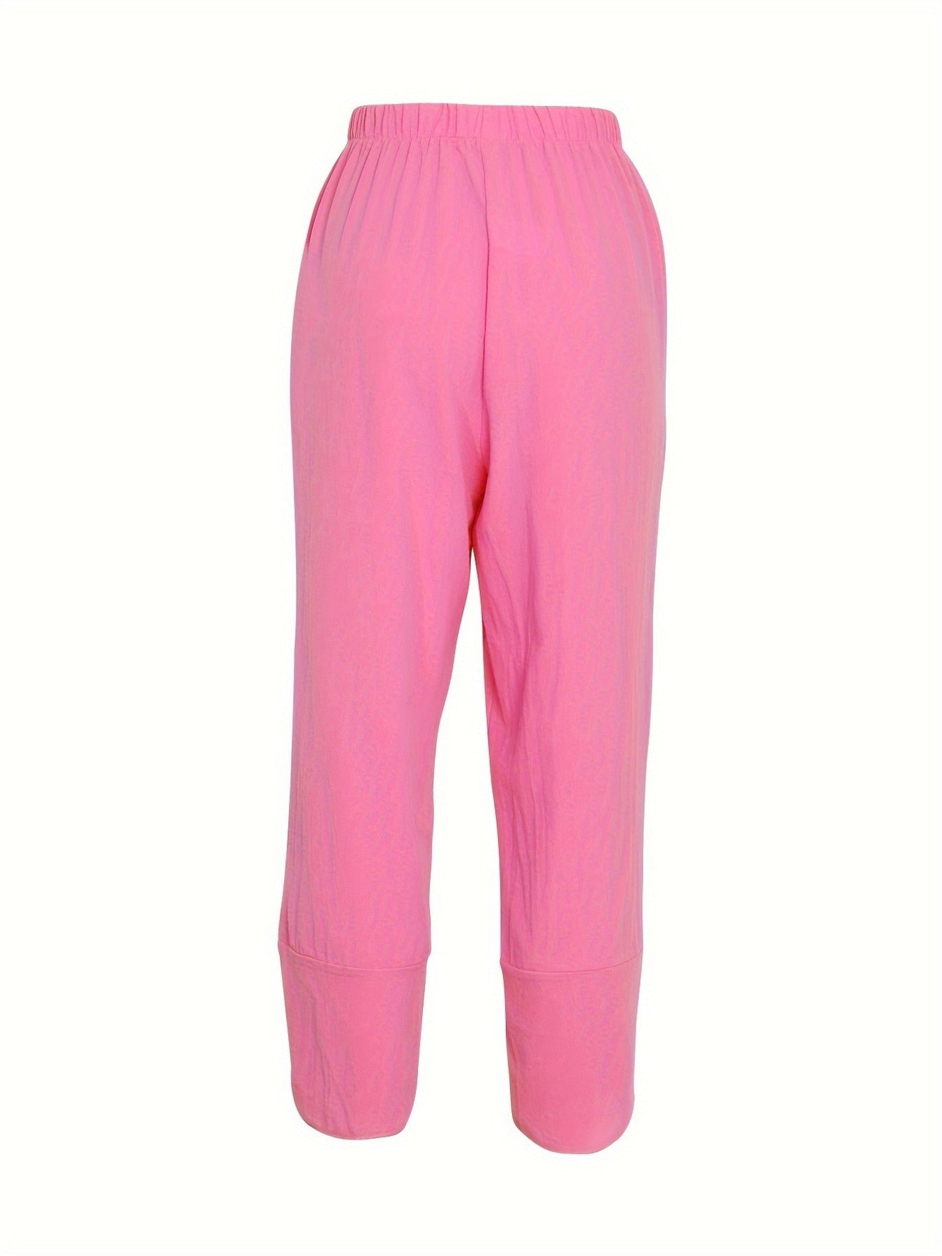 Elastic-Waist Pants with Pockets by Yolan House