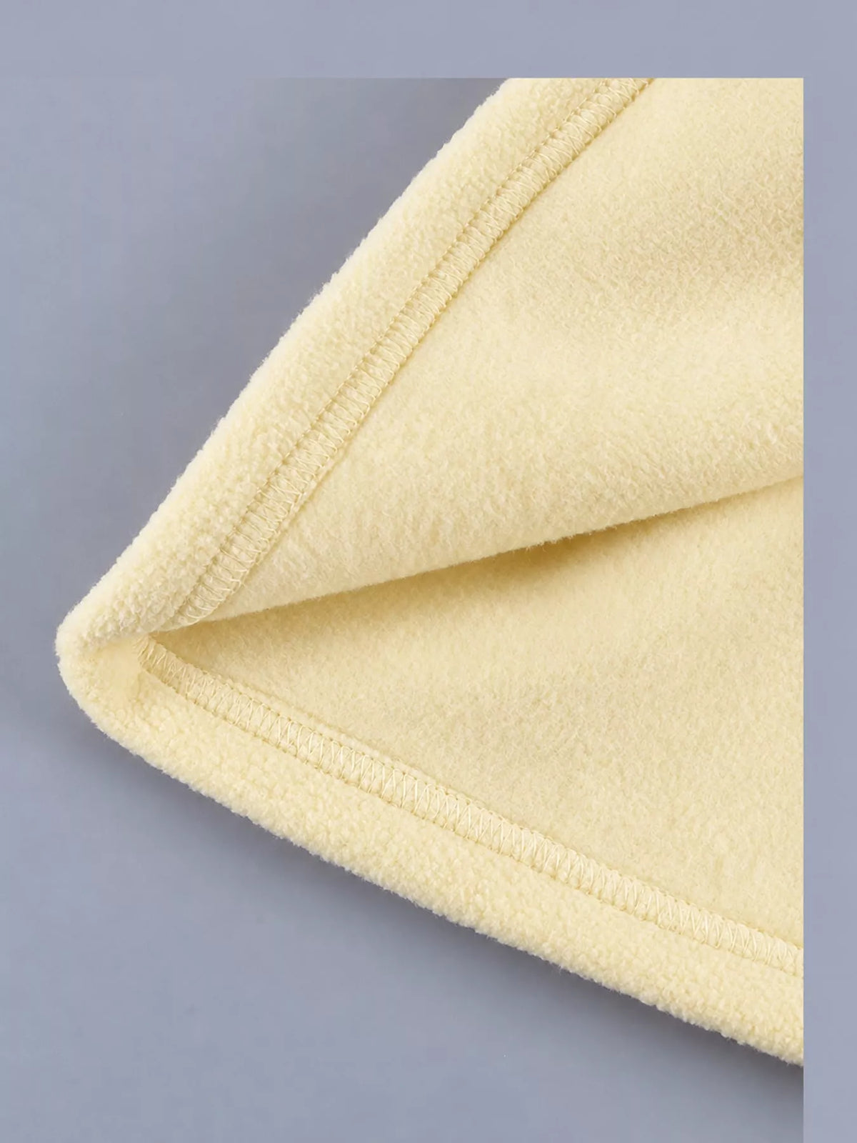 Drawstring Fleece Zip-Up Jacket
