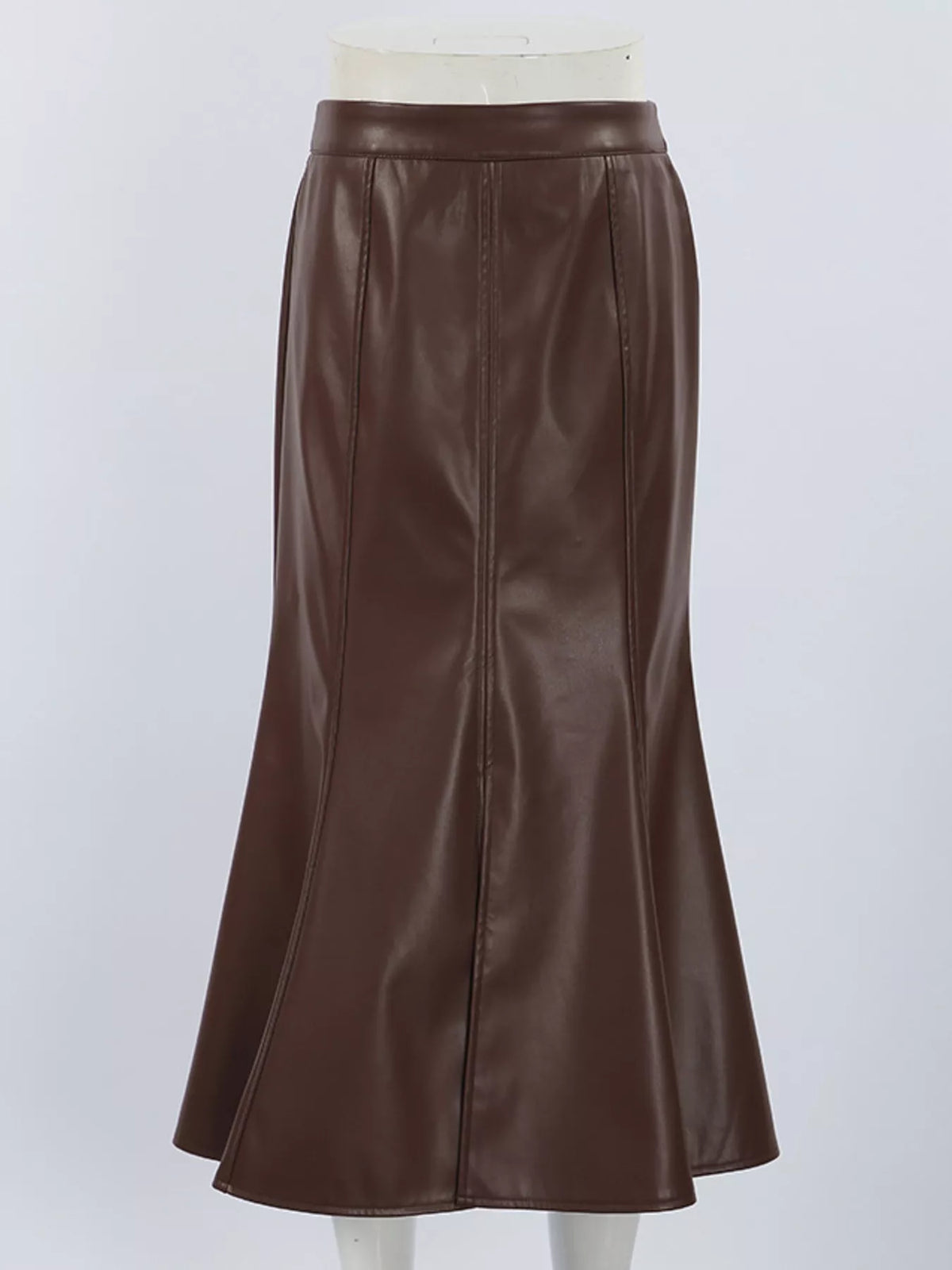 Mermaid Midi Skirt with Side Slit