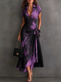 Purple-Long Short Sleeve
