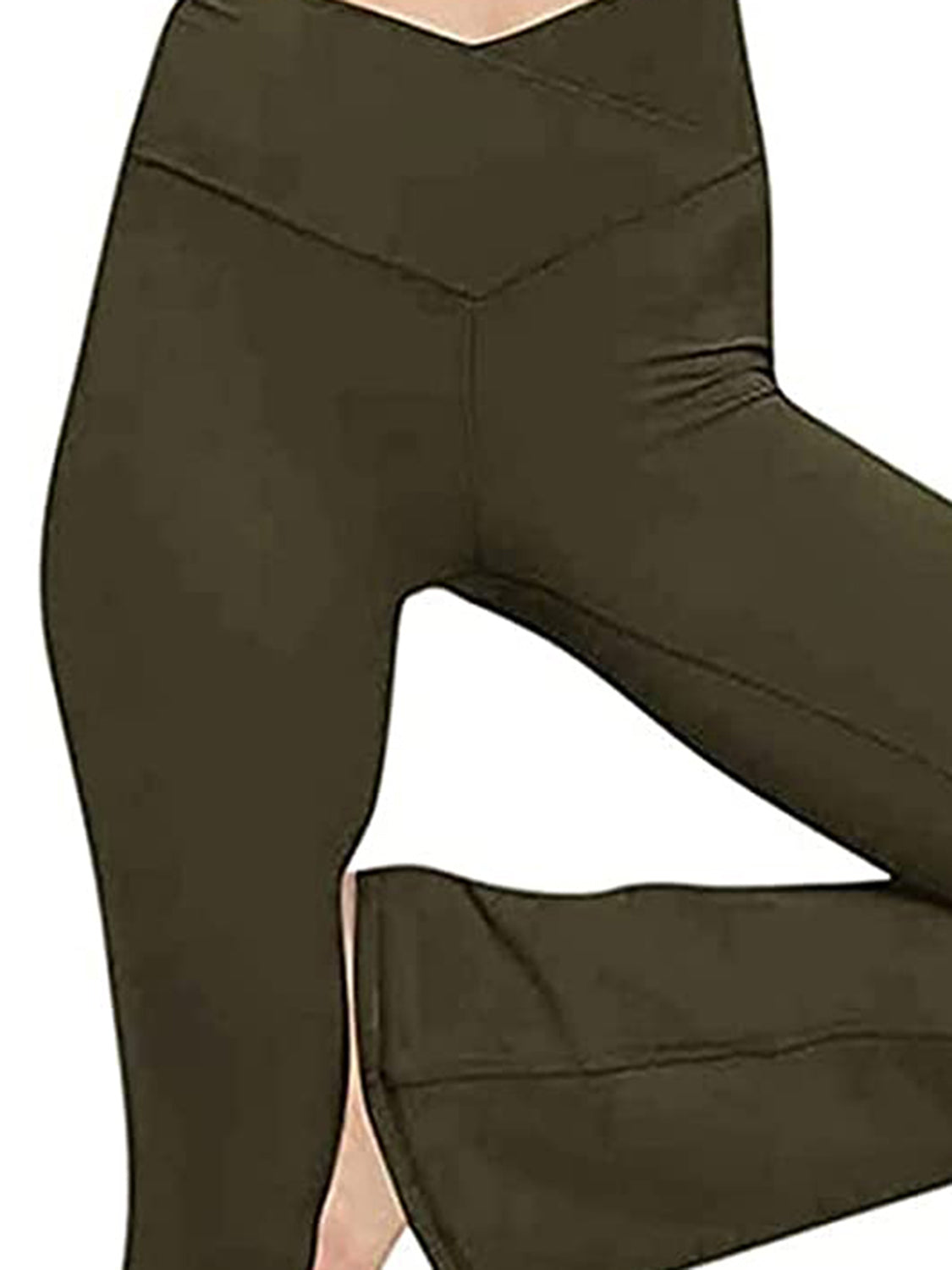 V-Waist Bootcut Pants
