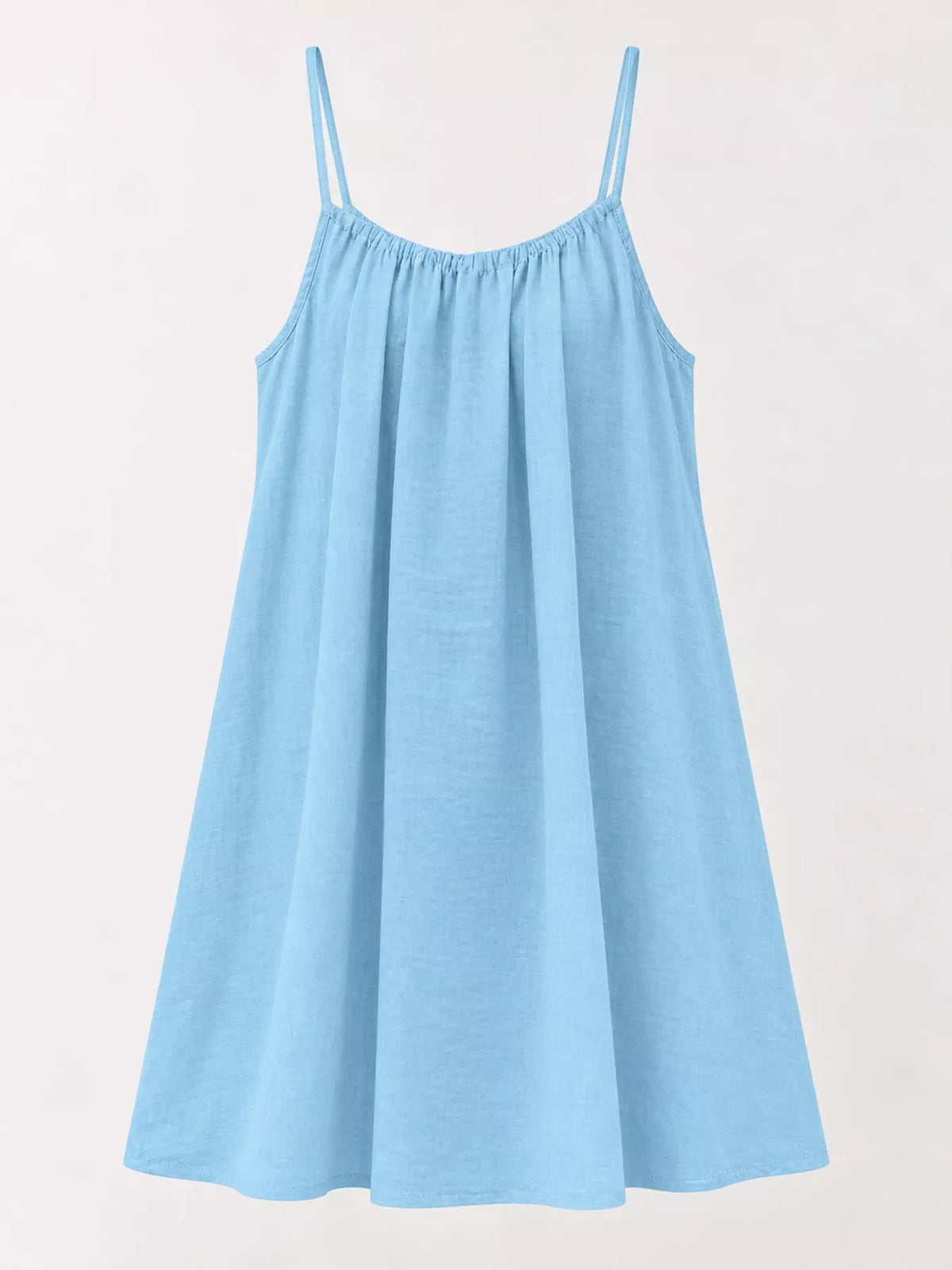Backless Spaghetti Strap A-Line Mini Dress