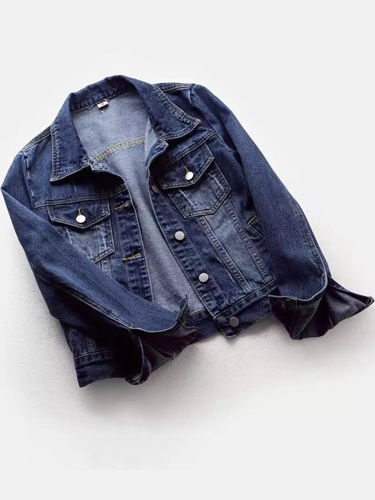 Button-Down Denim Jacket