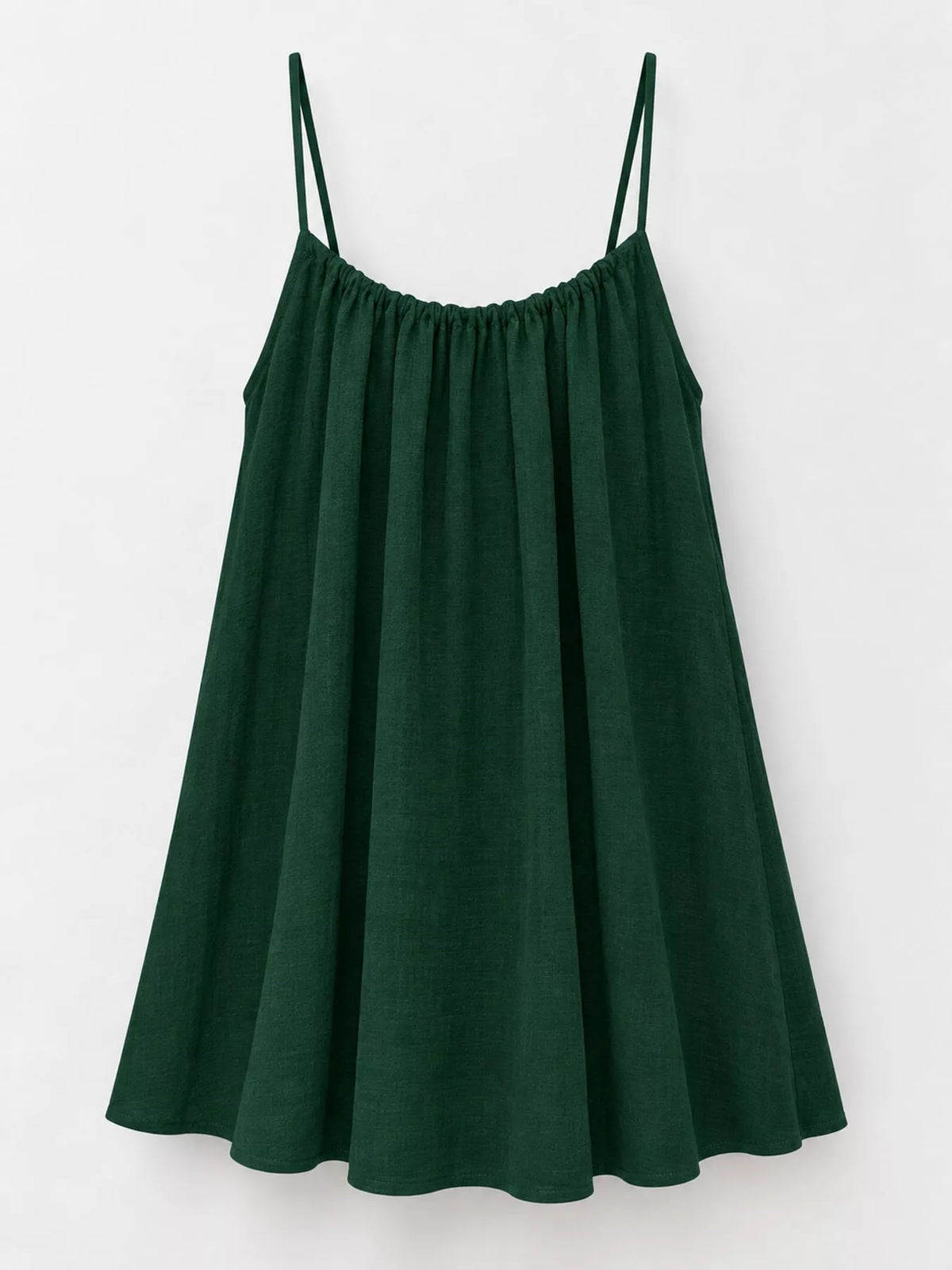 Backless Spaghetti Strap A-Line Mini Dress