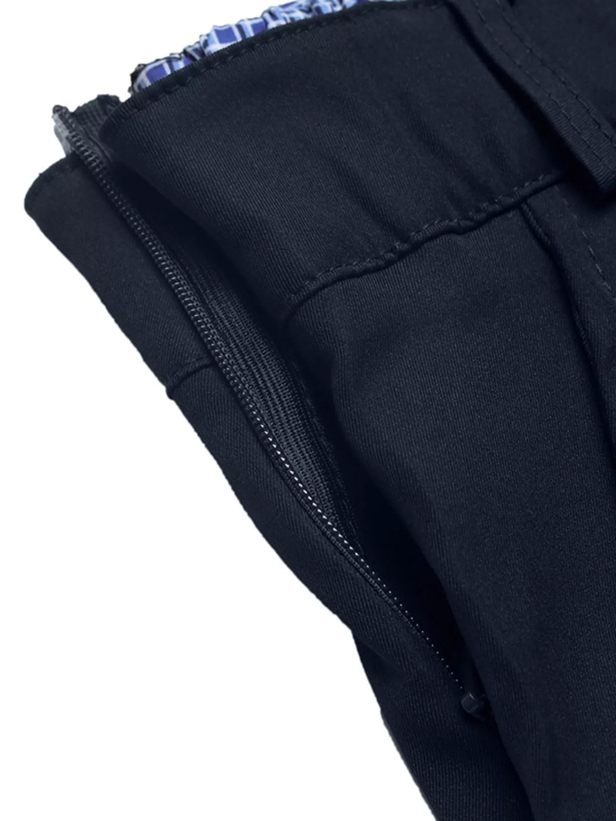 Drawstring Waist Mini Skirt in Navy