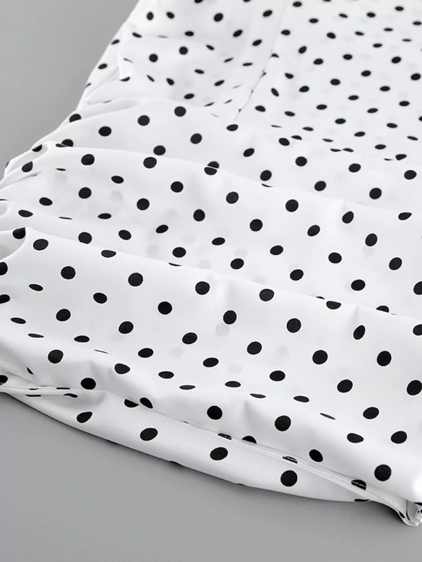 Polka Dot Mermaid Maxi Skirt