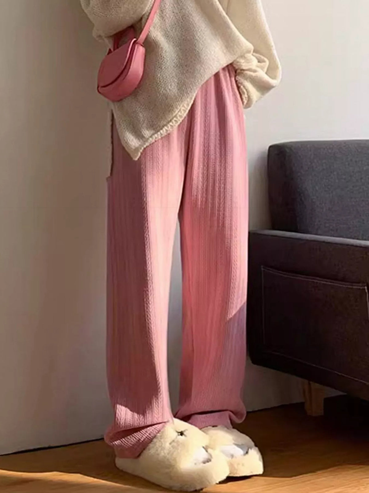 Corduroy Wide Leg Pants