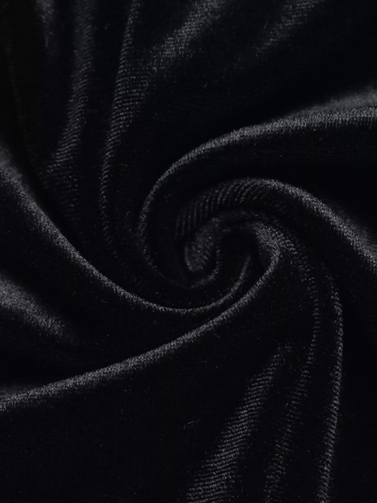 Velvet Sweetheart Neck Mesh-Sleeve Midi Dress in Black