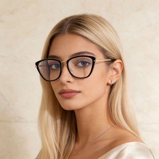Ilussa Metal Cat-Eye Frames