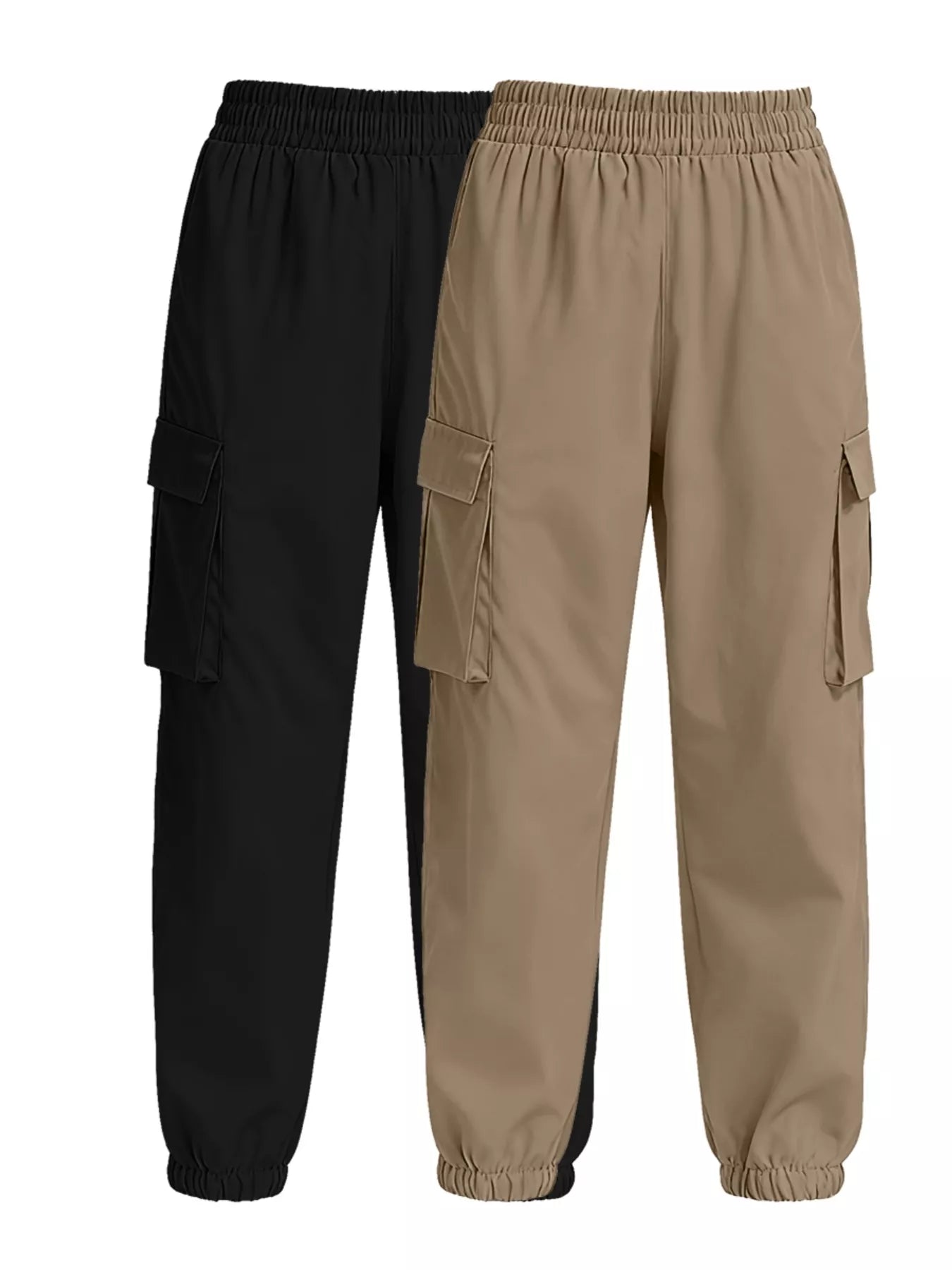 Two-Piece Cargo Pants Set