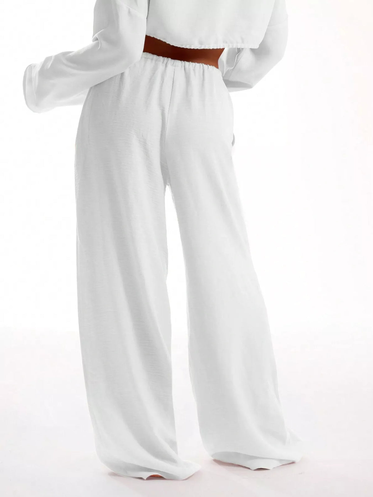 Essential Wide Leg Drawstring Pants