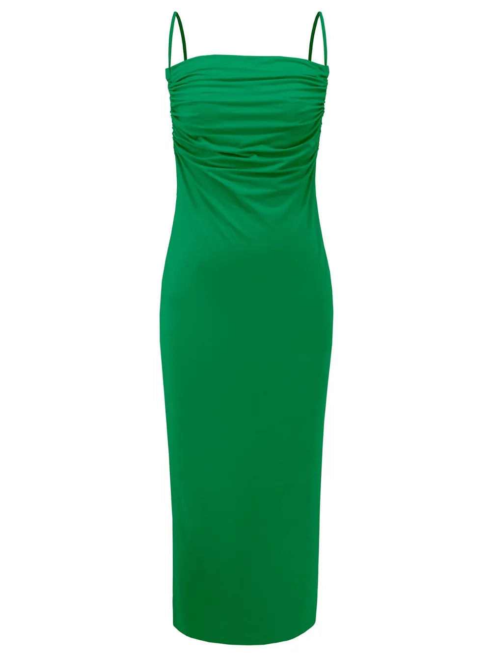 Backless Cowl Neck Cami Dress