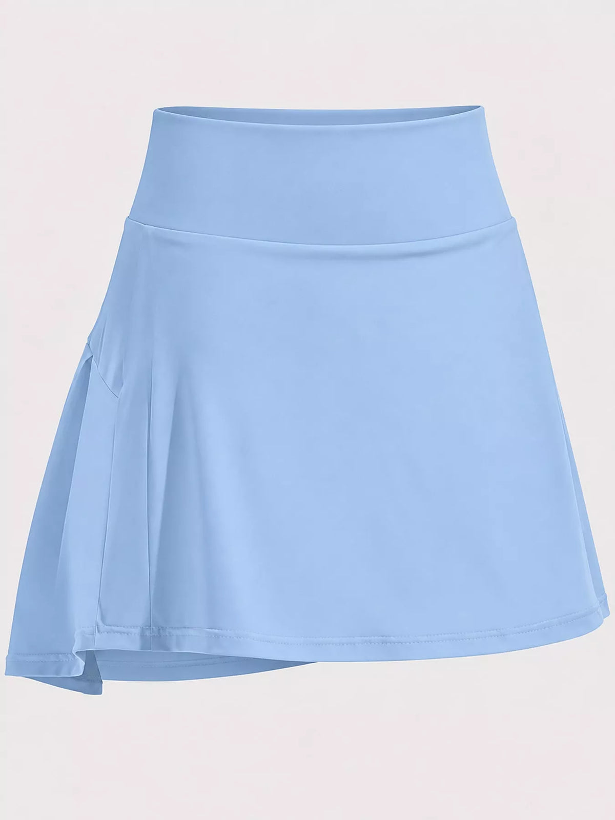 High-Waisted Pleated Active Skirt