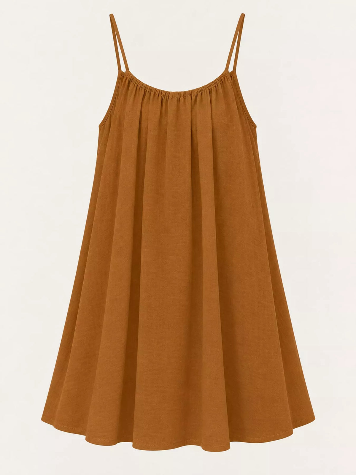 Backless Spaghetti Strap A-Line Mini Dress