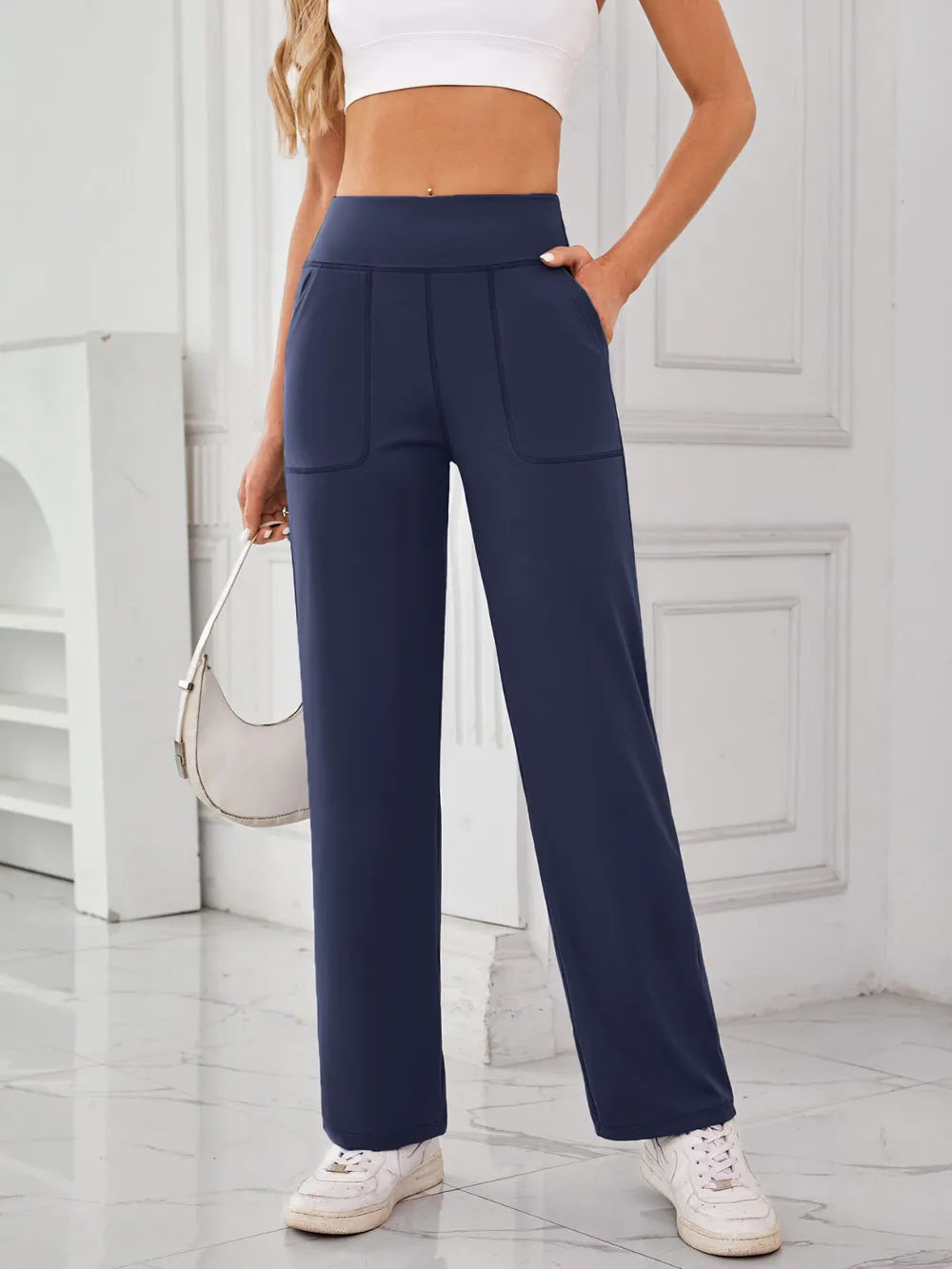 High Waist Active Pants