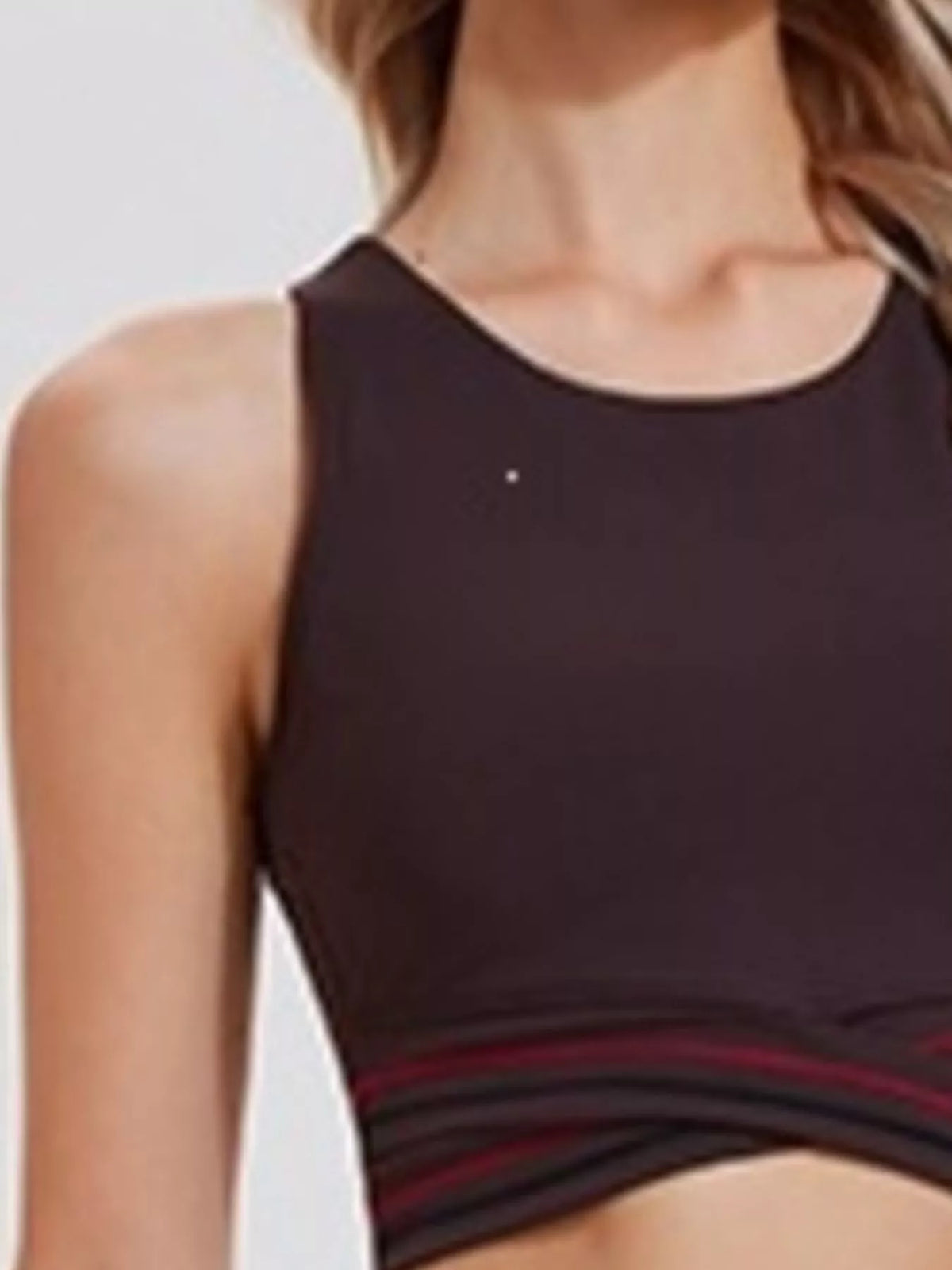 Criss-Cross Hem Active Tank