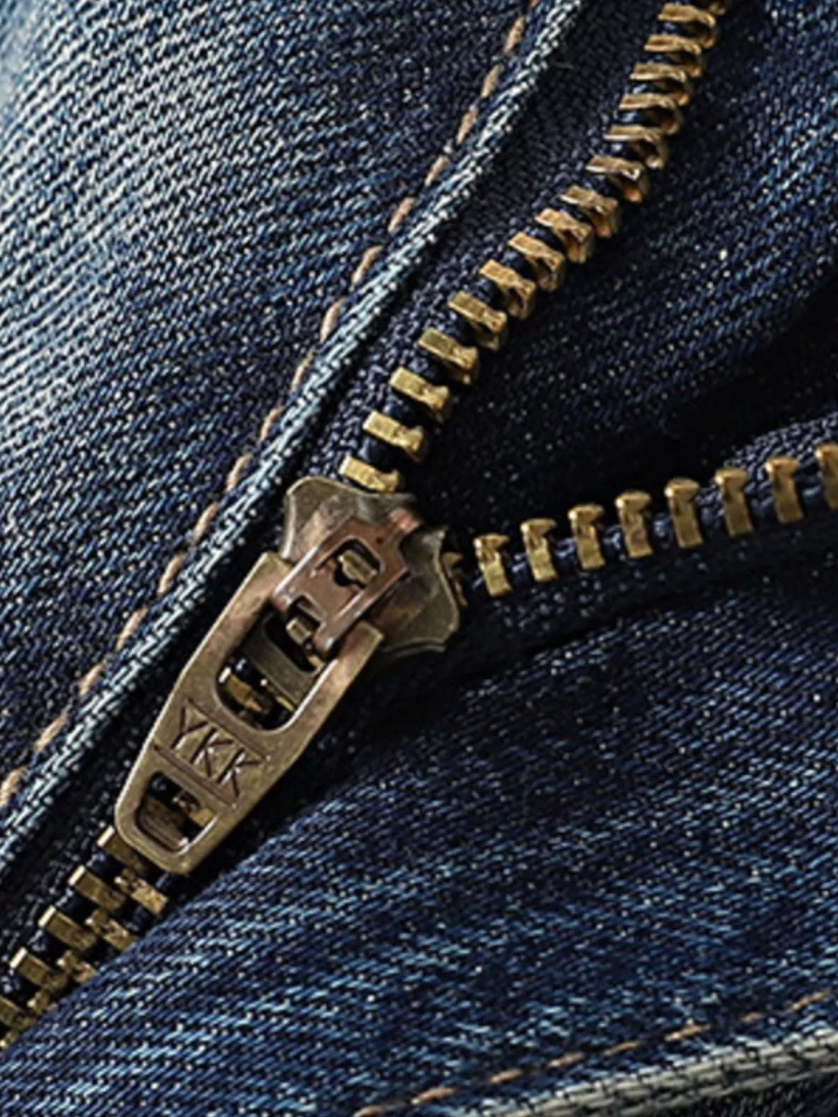 Distressed Loose-Fit Jeans in Blue by Fine Tune