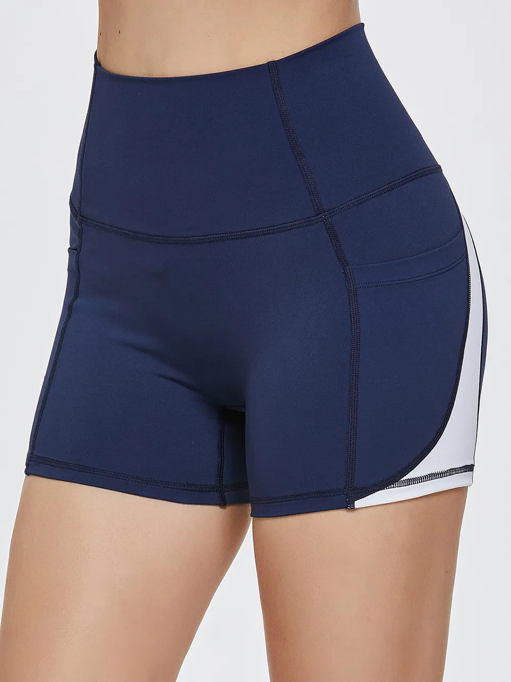 High-Waist Active Shorts