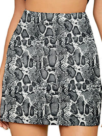 White-Snake Print