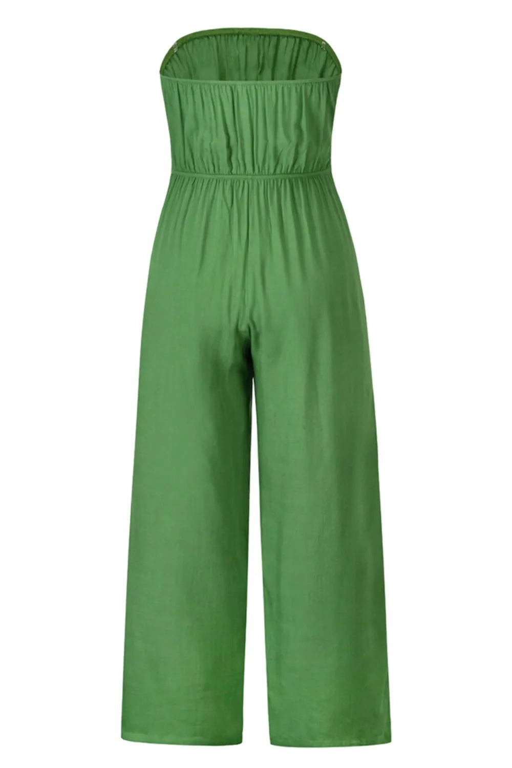 Cutout Tube Wide Leg Jumpsuit