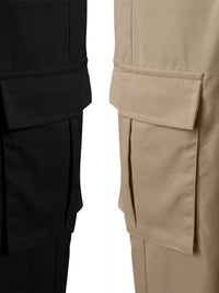 black & khaki