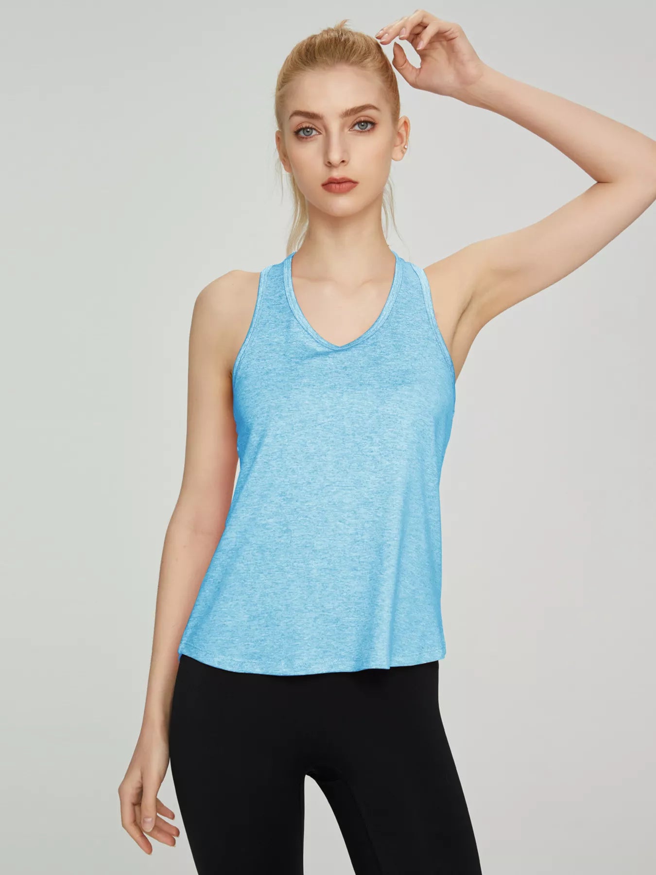 Quick-Drying Active Tank with Seam Detail