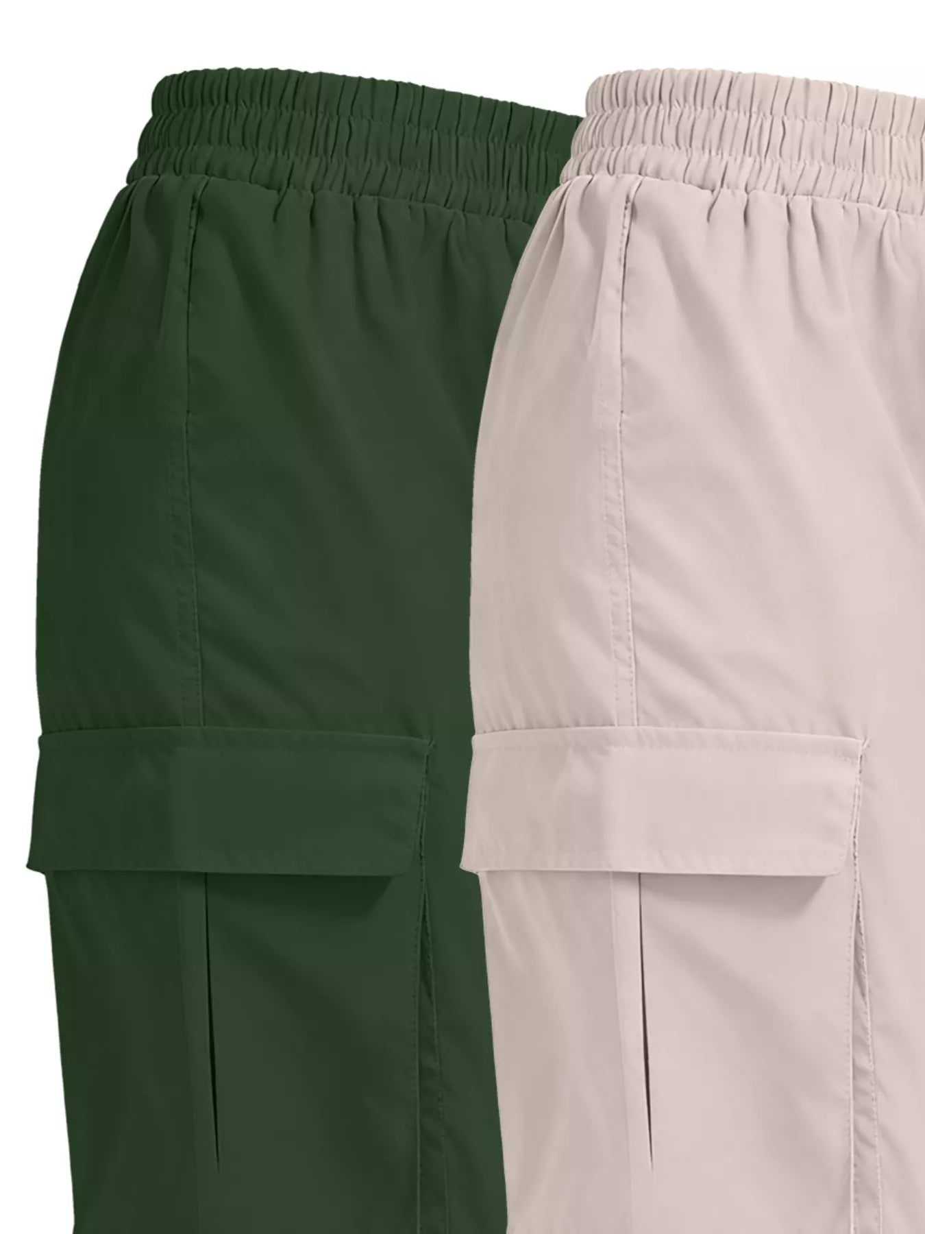 Two-Piece Cargo Pants Set