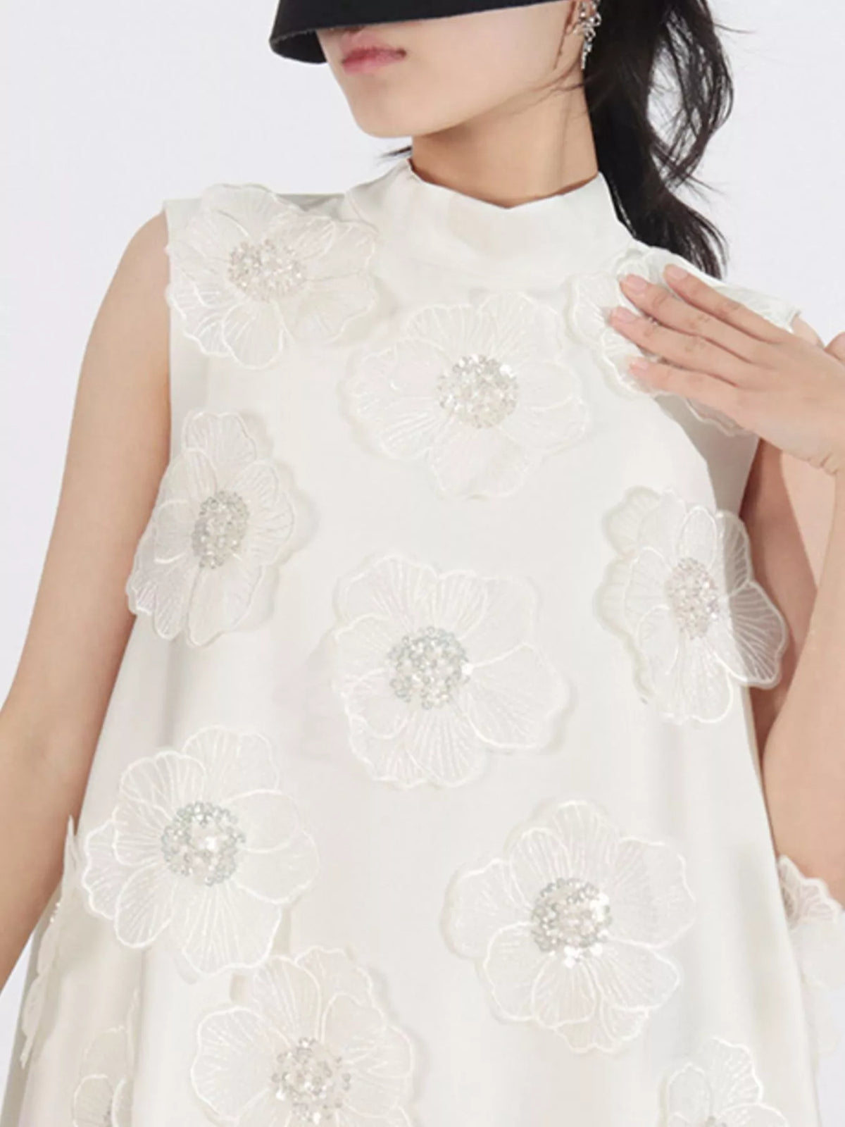 Floral Embroidered Maxi Dress