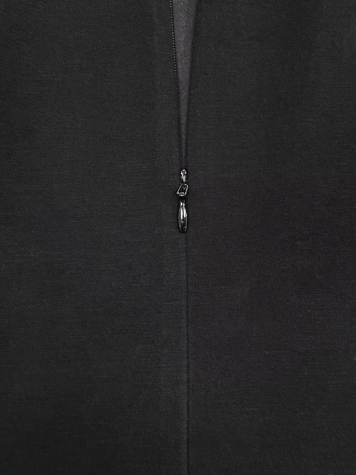 Sheer Mesh Long-Sleeve Maxi Dress in Black