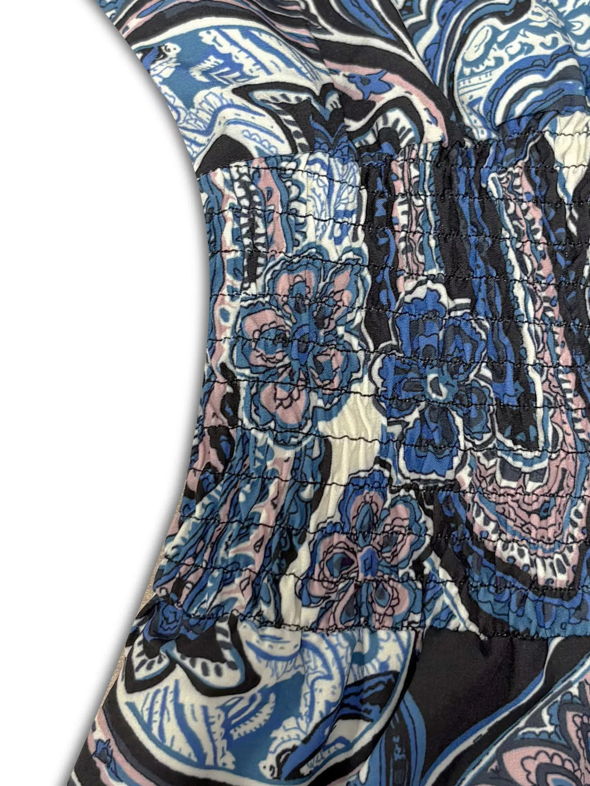 Floral V-Neck Cap Sleeve Maxi Dress