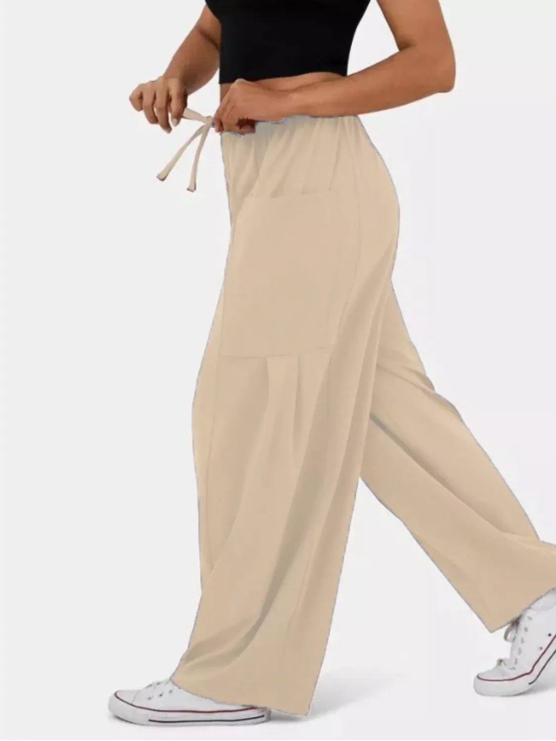 Relaxed-Fit Drawstring Pants
