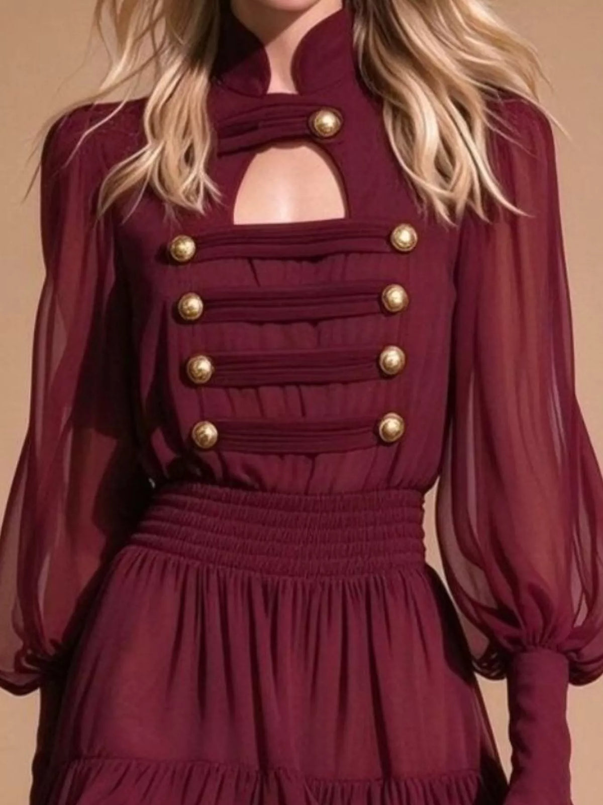 Cami Dress and Chiffon Mini Dress Set