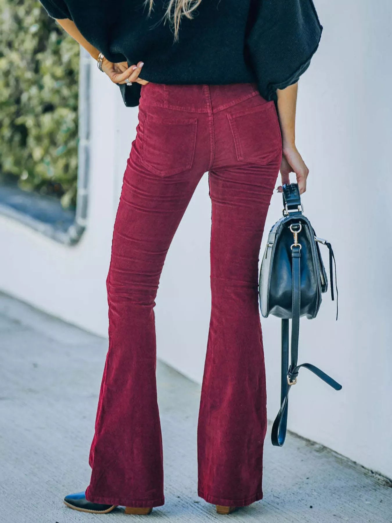 Corduroy Flare Pants