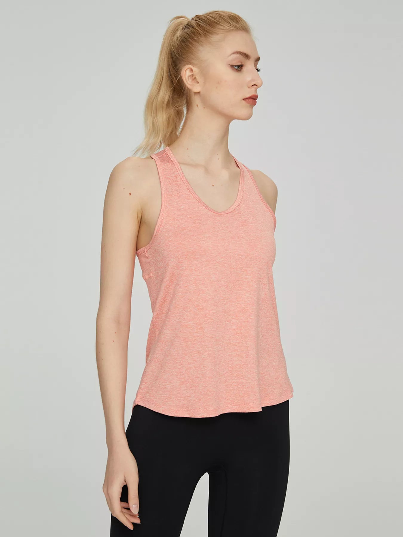 Quick-Drying Active Tank with Seam Detail