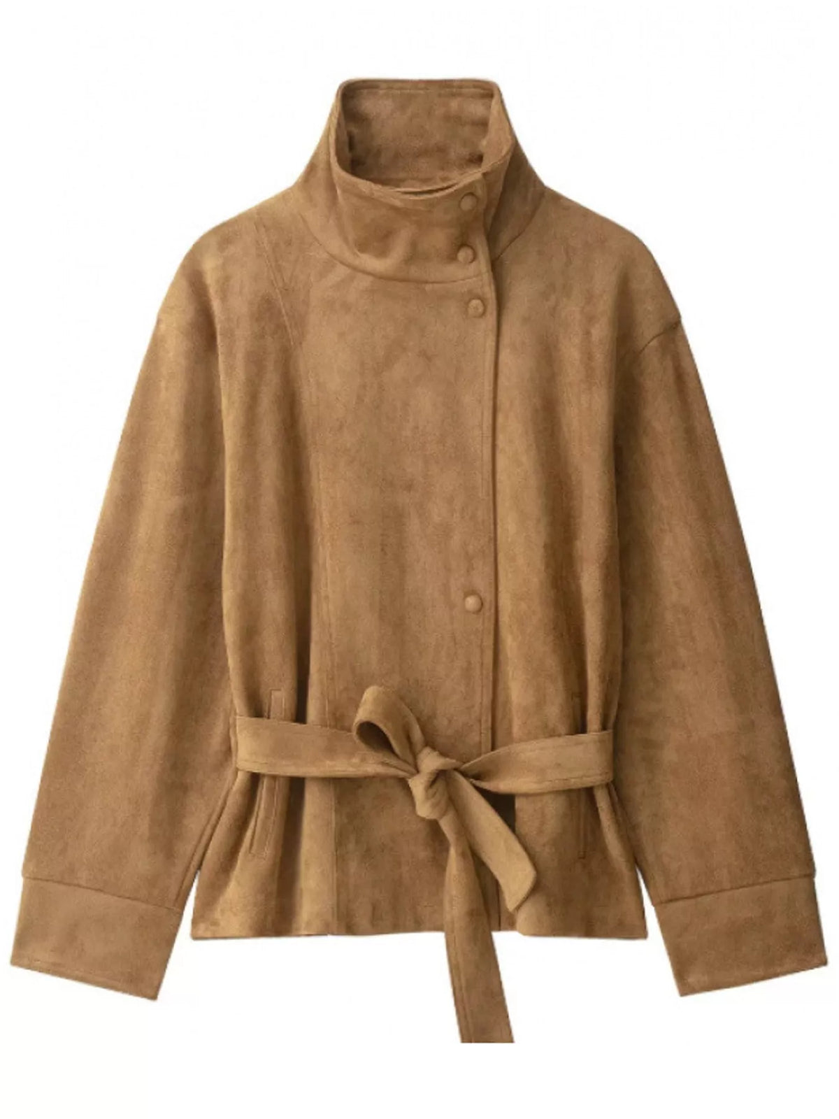 Long Sleeve Belted Jacket